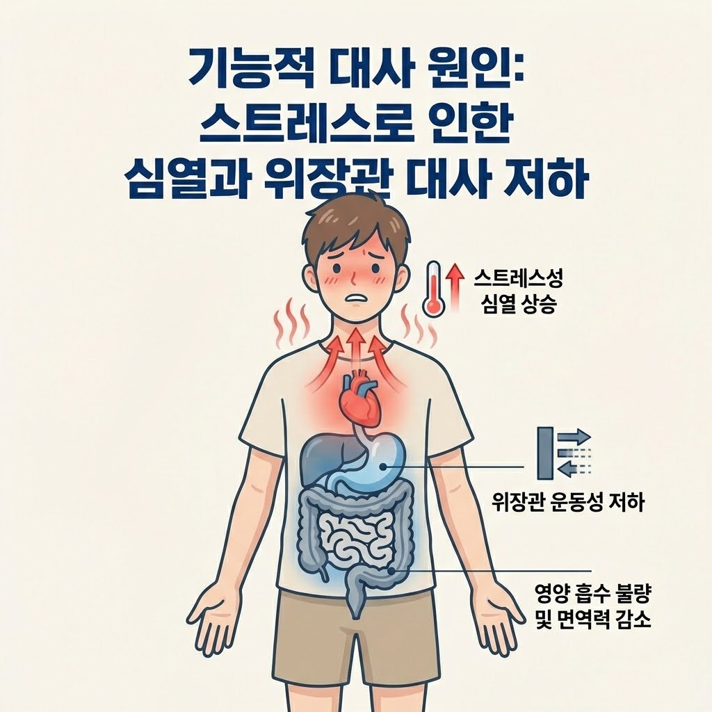 기능적 대사 원인 소아 복통 이미지