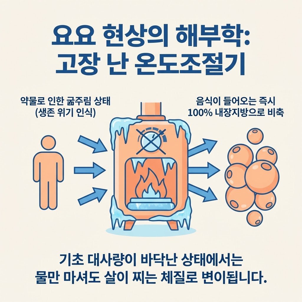 요요현상 원인 기초대사량 저하 기전