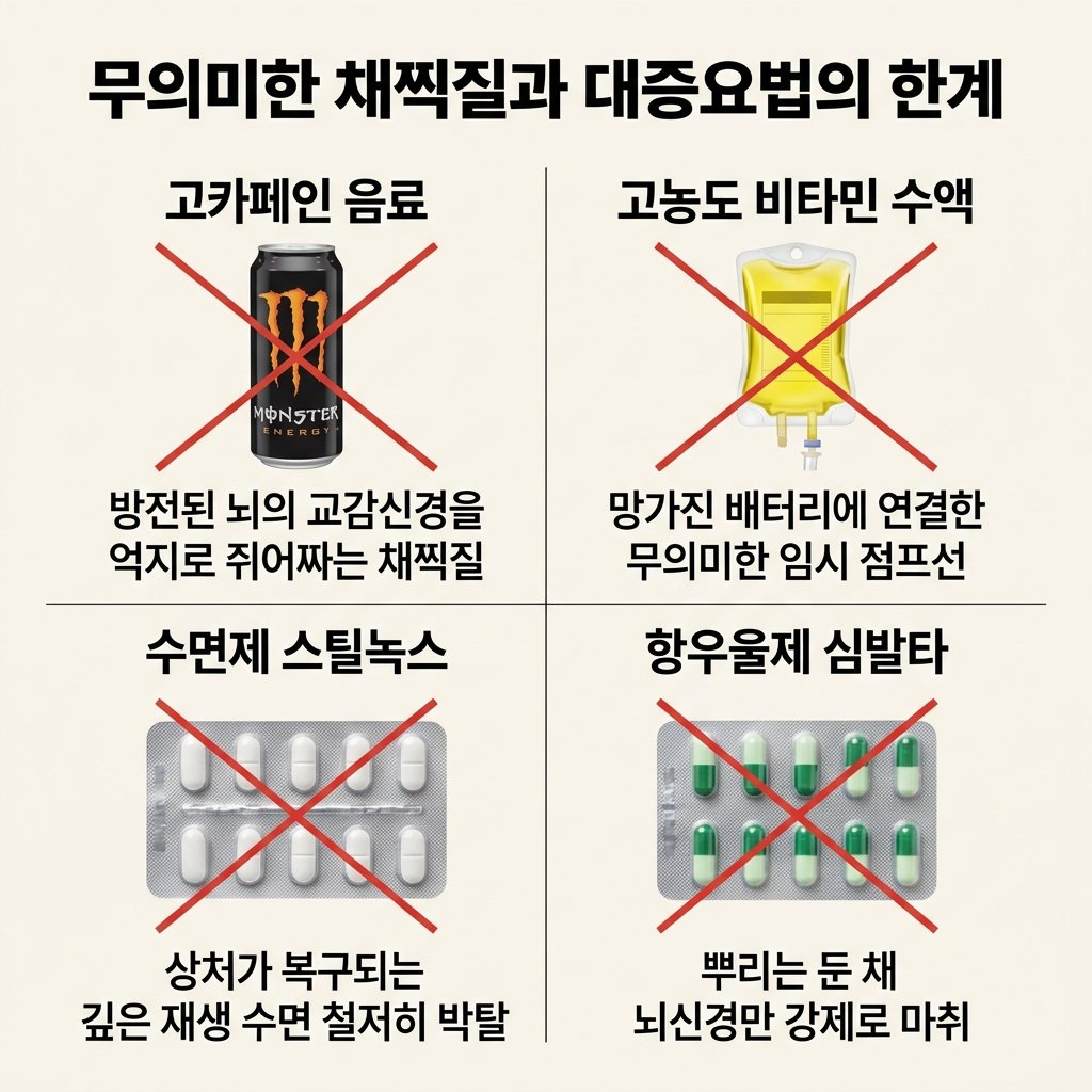 고카페인 마이어스칵테일 수액 스틸녹스 심발타 부작용