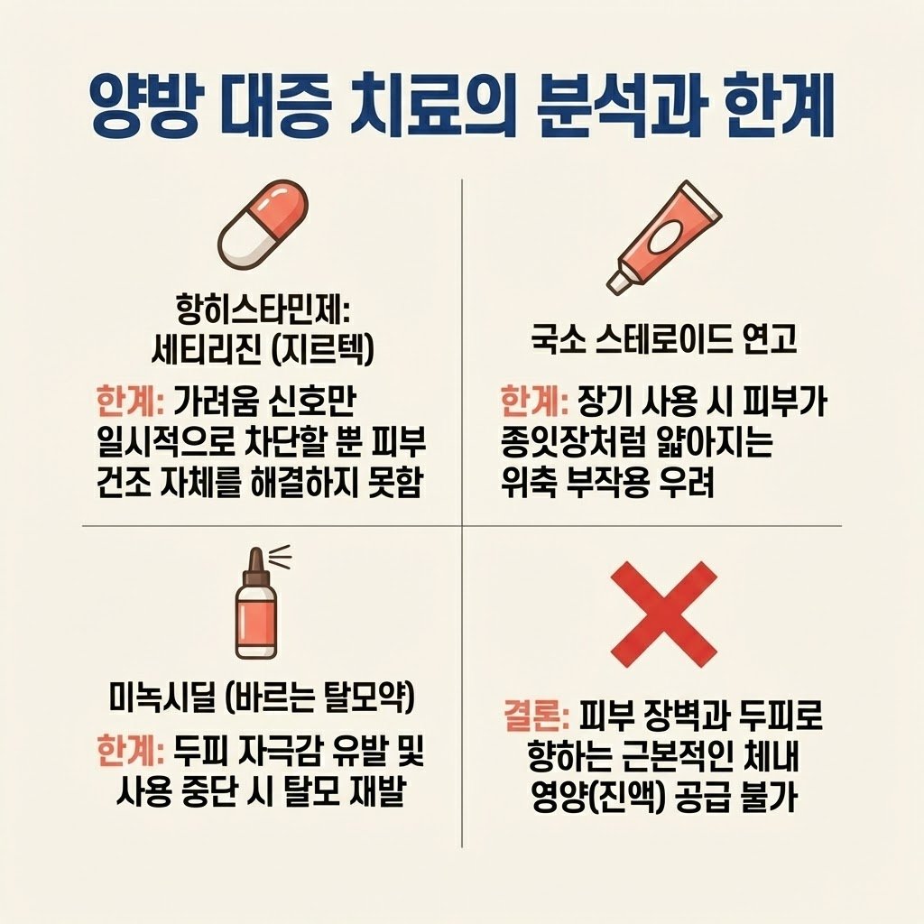 지르텍 항히스타민제 부작용 미녹시딜 스테로이드 연고