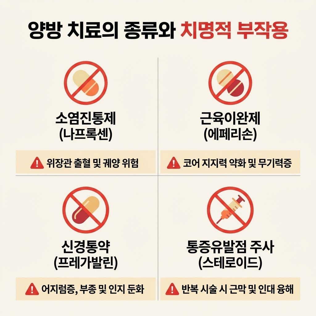 나프록센 에페리손 프레가발린 통증유발점 주사 부작용