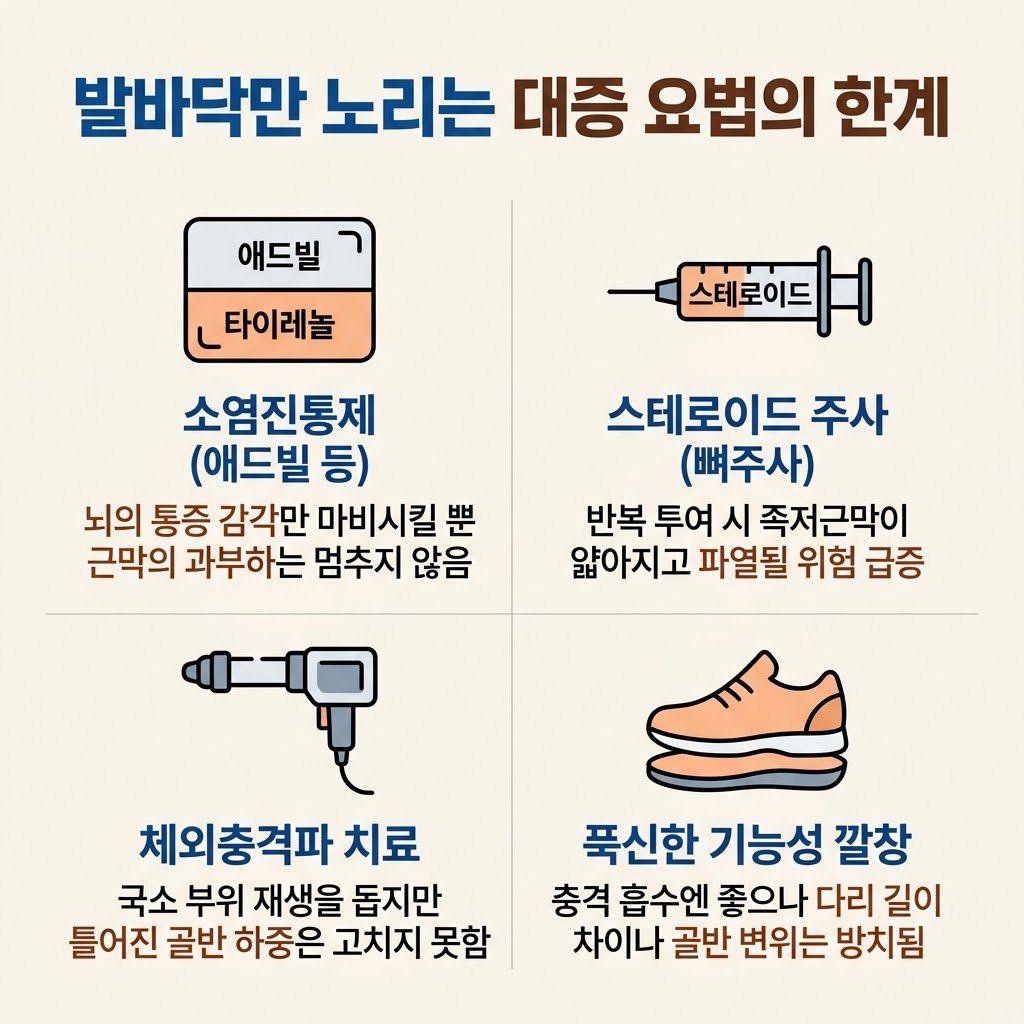 애드빌 타이레놀 체외충격파 스테로이드 뼈주사 부작용 한계