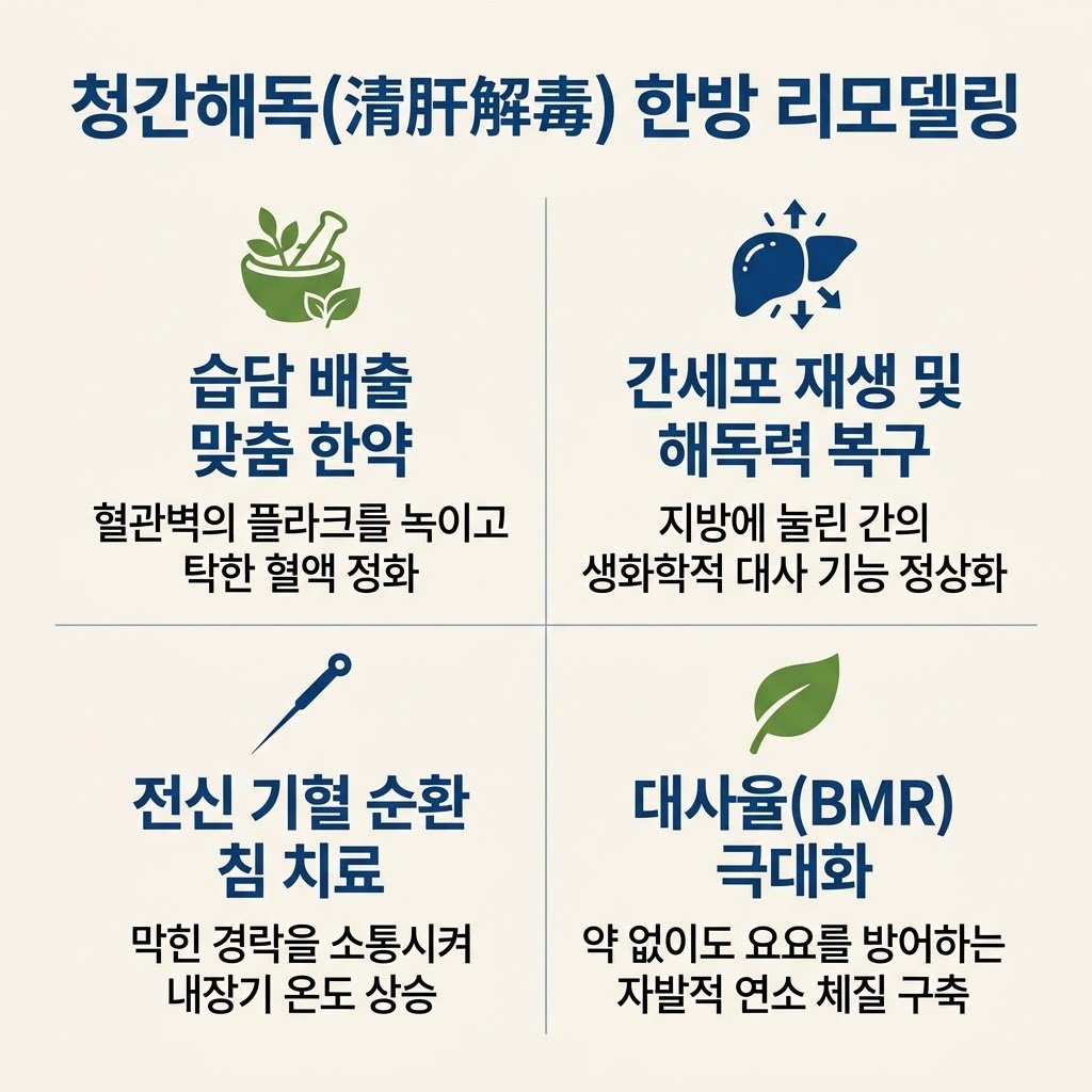 한의학 대사 리모델링 청간해독 기초대사량 극대화