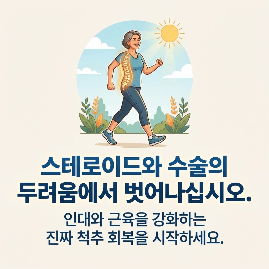 척추 리모델링 만성 요통 척추전방전위증 극복 클로징