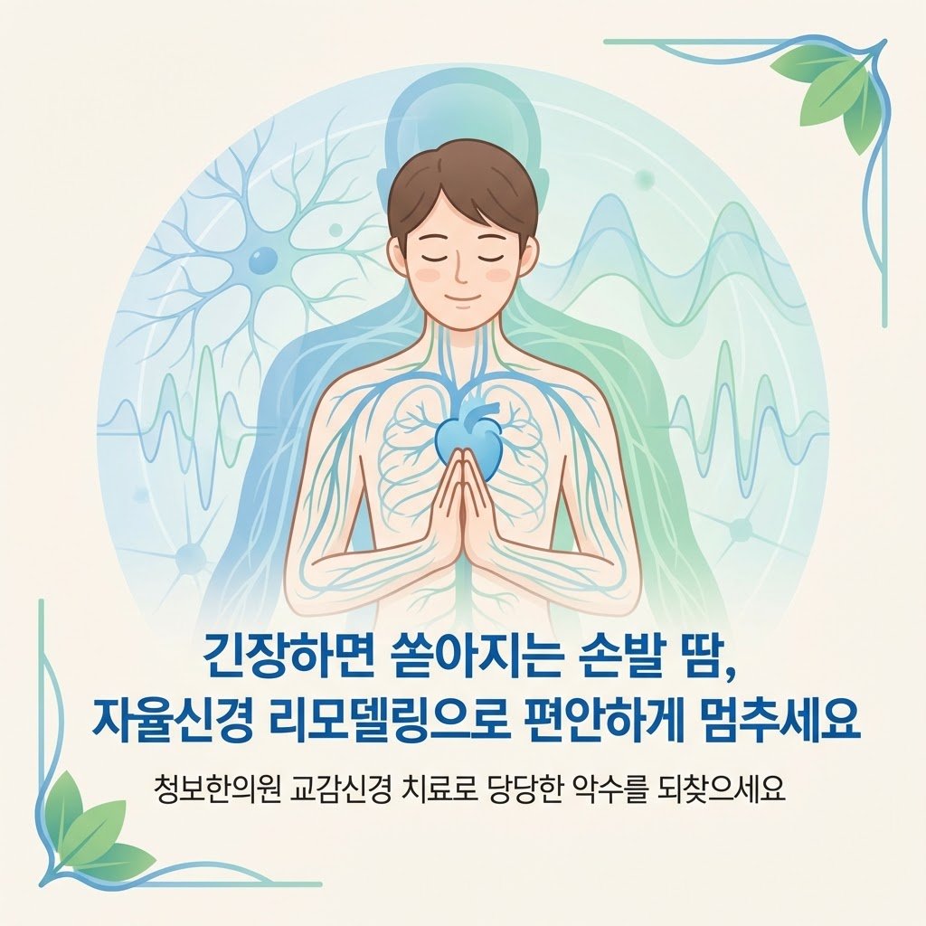 수족다한증 원인 치료 자율신경 리모델링 클로징