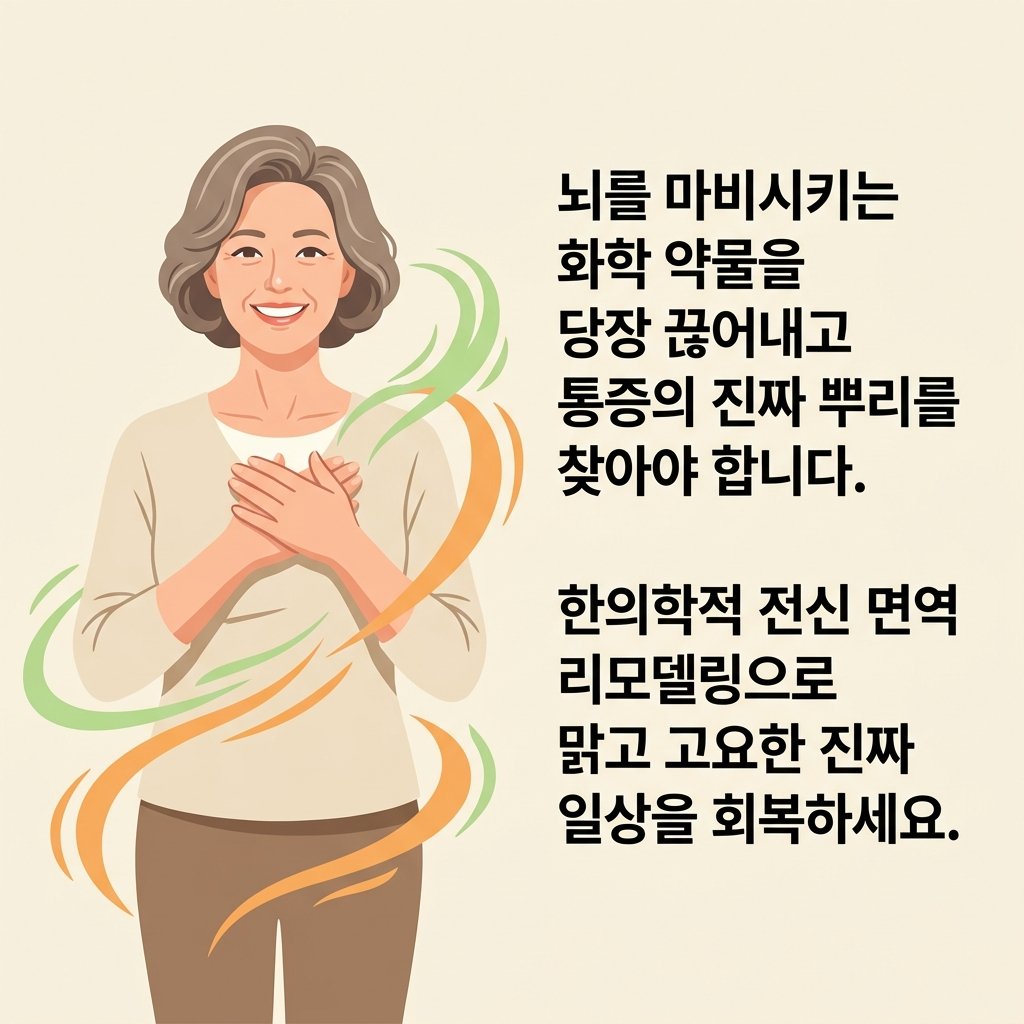 섬유근육통 치료 한의학적 구조 복원 단약 면역 리모델링