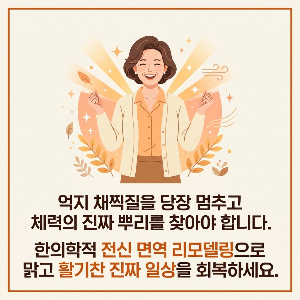 만성피로 치료 한의학적 구조 복원 수승화강 면역 리모델링