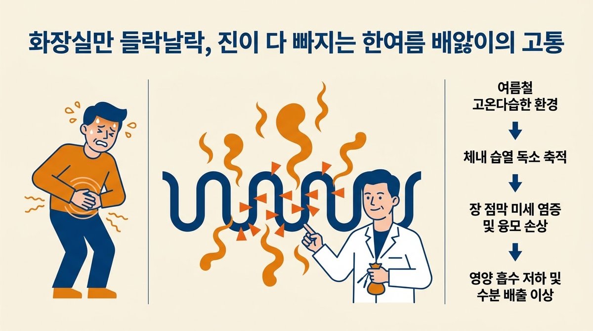 감염성 장염 식중독 병리기전