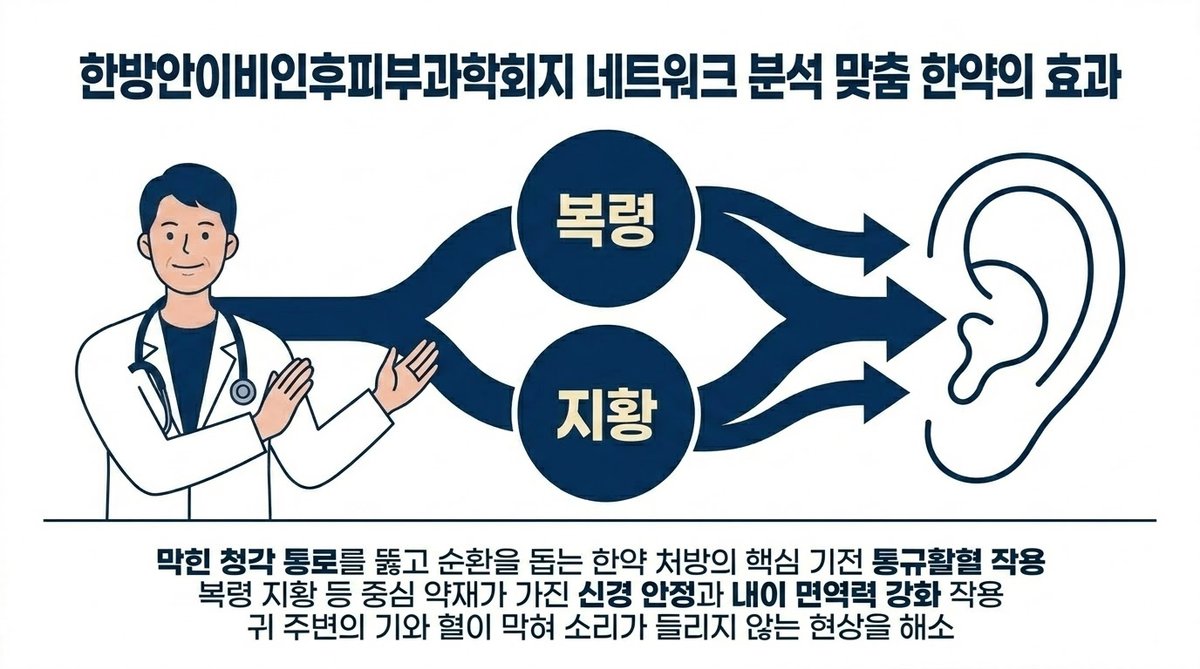 돌발성 난청 한약 처방 네트워크 분석 연구