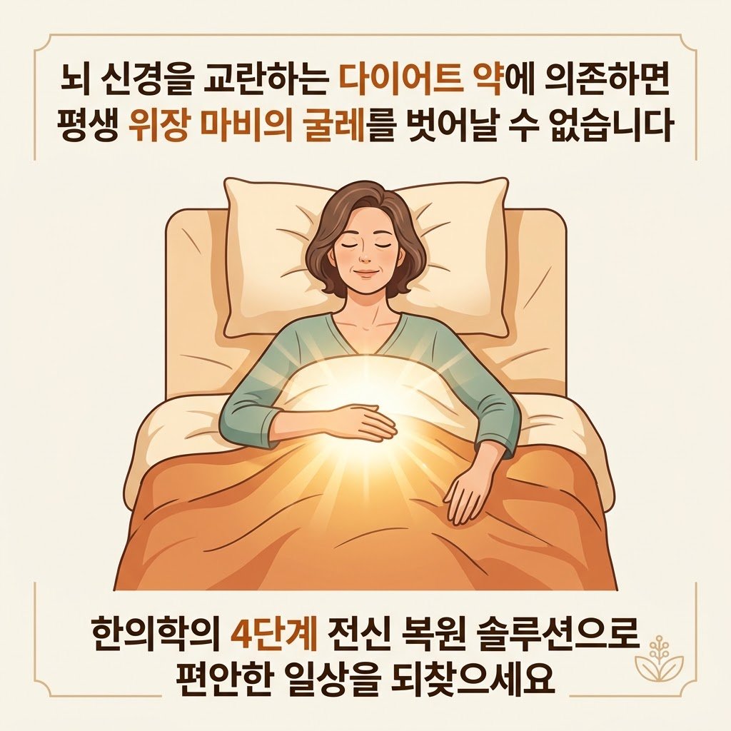 소화불량 한의원 치료 위가 멈춘 느낌 위고비 마운자로 부작용 극복 청보한의원