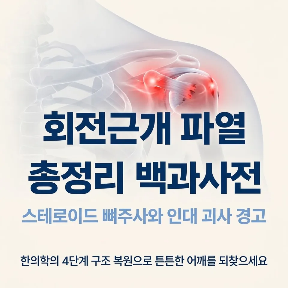 회전근개 파열 실루엣