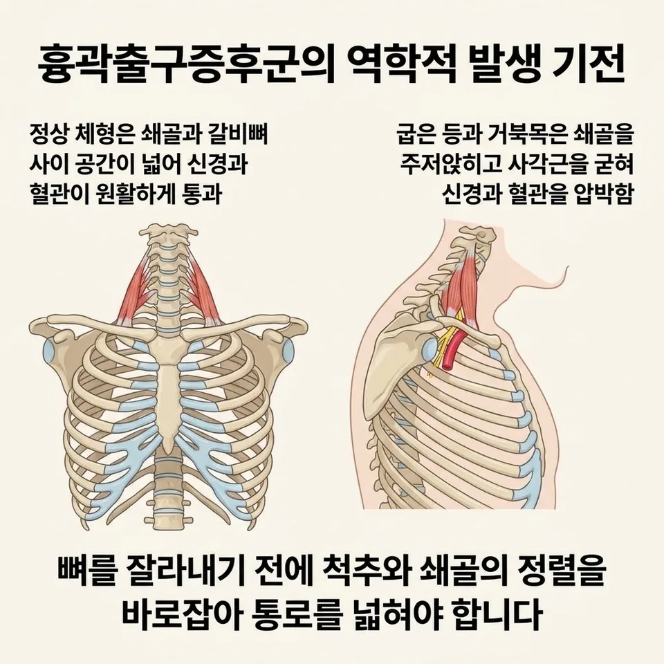 흉곽출구증후군 발생 기전
