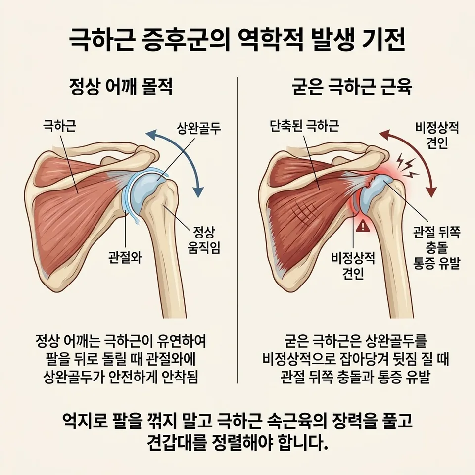 극하근 발생 기전
