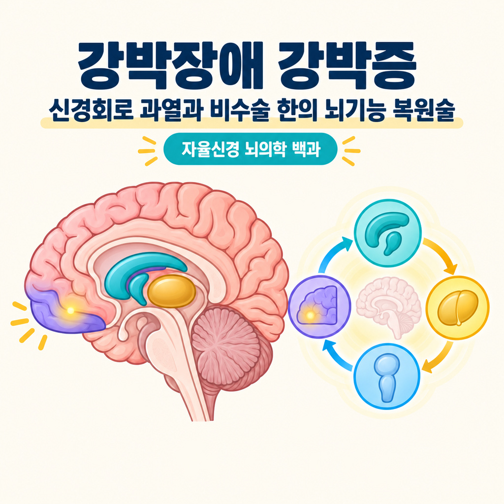 강박장애 비수술 뇌신경 기능 복원술 인포그래픽